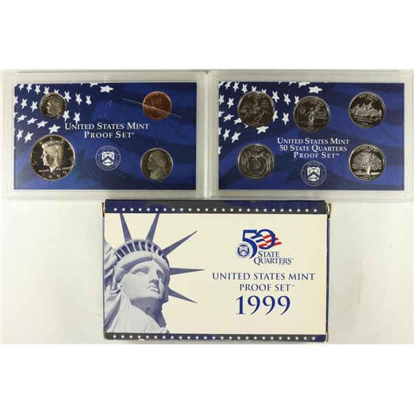 1999 US PROOF SET (WITH BOX)