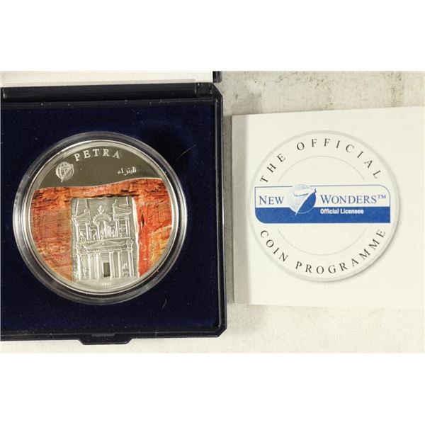2008 MONGOLIA COLORIZED SILVER PROOF 500 TOGROG