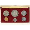 Image 1 : 1969 JAMAICA 6 COIN PROOF SET ORIGINAL MINT
