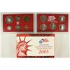 Image 2 : 2005 US SILVER PROOF SET (WITH BOX)