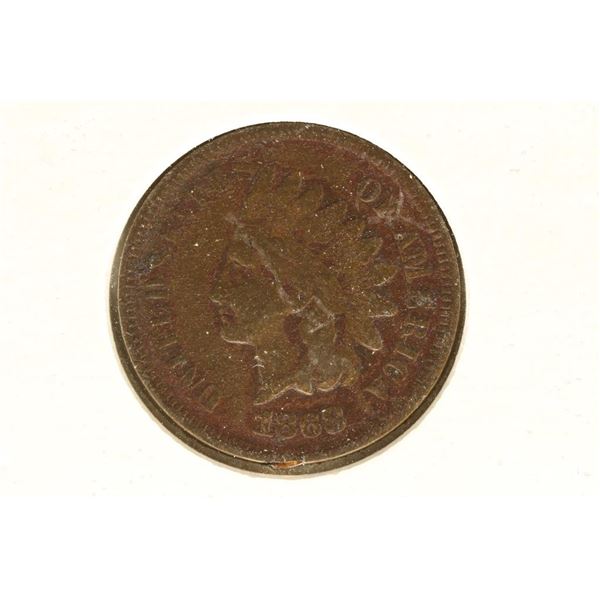 1868 INDIAN HEAD CENT KEY DATE SOLID GOOD