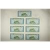 Image 2 : 7 PIECES OF CAMBODIA ONE RIELS, CRISP UNC