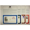 Image 2 : 4 ASSORTED 1993/97 1ST DAY COVERS ON INFO CARDS