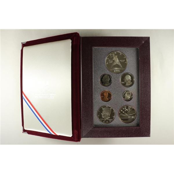 1992 US PRESTIGE PROOF SET OLYMPICS