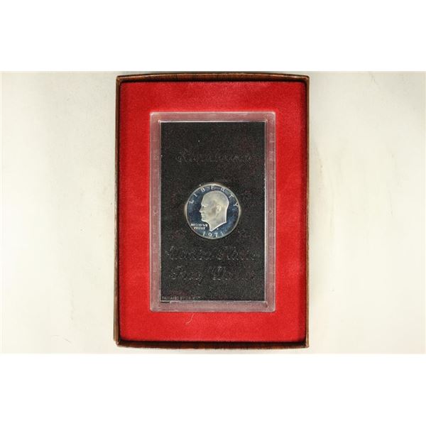 1971-S IKE SILVER DOLLAR (BROWN PACK)