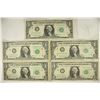 Image 1 : 5-1963-B JOSEPH W. BARR $1 FEDERAL RESERVE NOTES