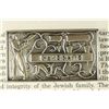 Image 1 : 2 OZ. .999 FINE SILVER ISRAEL ''KASHRUTH'' 1 1/4''