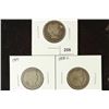 1896, 1899 & 1908-O BARBER QUARTERS