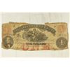 1862 $1 VIRGINIA TREASURY NOTE AS SHOWN