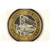 Image 2 : CASINO $10 SILVER TOKEN (UNC) MCCARRAN AIRPORT