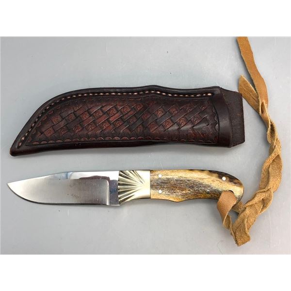 Handmade Swearingen Knife with Sheath