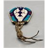 Image 4 : Antique Plains Beaded Pouch