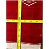 Image 7 : Fine Old Red and White Handmade Mexican Textile