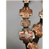 Image 5 : Copper and Sterling Silver Concho Belt