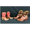 Two Pairs of Vintage Cowboy Boots