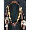 Image 2 : Jack Ferguson CCSC Headstall with Whirling Logs Designs