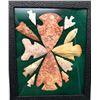 Image 1 : Nice Display of Plains Arrowheads