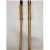 Image 2 : 2 Vintage Handmade Rawhide and Leather Quirts