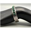Image 9 : Stunning Sterling and Malachite Bracelet by J. Begay