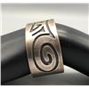 Image 8 : Sterling Silver Overlay Bracelet with Stylistic Designs