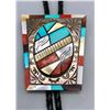 Image 1 : Dazzling Zuni Inlay Bolo Tie