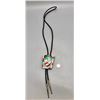 Image 3 : Dazzling Zuni Inlay Bolo Tie