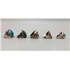 Image 7 : Group of 5 Vintage Rings