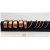 Image 12 : Group of Ten Copper Bracelets