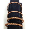 Image 7 : Group of Ten Copper Bracelets