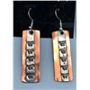 Image 3 : Group of Five Copper and Sterling Silver Earrings