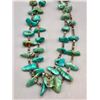 Image 1 : Vintage Two Strand Turquoise and Heishi Necklace