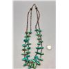 Image 2 : Vintage Two Strand Turquoise and Heishi Necklace