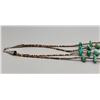 Image 7 : Vintage Two Strand Turquoise and Heishi Necklace