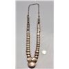 Image 2 : Snazzy Sterling Silver Pillow Necklace