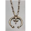 Image 1 : Sterling Silver Naja Pendant and Necklace