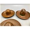 Image 2 : Group of Copper Cowboy Hat Trays