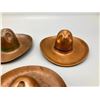 Image 3 : Group of Copper Cowboy Hat Trays