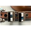 Image 13 : Micro Inlay Four Piece Buckle Set