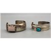 Two Unique Sterling Silver Bracelets