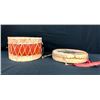 Image 6 : Two Hand Painted Plains Drums