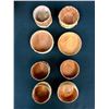Image 7 : 4 Birch Bark Quilled Baskets and 1 NWC