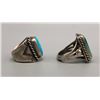 Image 3 : Two Mid Century Turquoise Rings