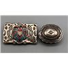 Image 1 : Two Sterling Silver Belt Buckles