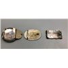 Image 7 : Three Vintage Sterling Silver and Sterling Silver Overlay Buckles