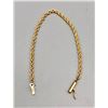 Image 5 : 14k Gold Rope Bracelet