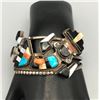 Image 7 : Zuni Rainbowman Inlay Bracelet