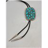 Image 2 : Kingman Turquoise Cluster Bolo Tie