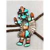 Image 4 : 1950s Zuni Inlay Bolo Tie