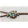 Image 5 : 1950s Zuni Inlay Bolo Tie
