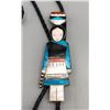 Image 1 : Zuni Maiden Inlay Bolo Tie